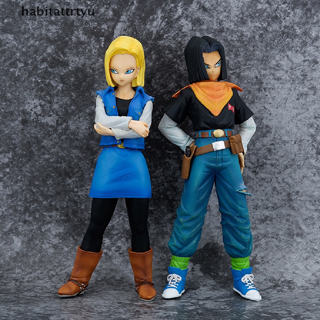 25CM Anime Dragon Ball Figure ANDROID 19 ANDROID 20 Dr.gero PVC Action  Figures Collection Model Toys for Children Gifts