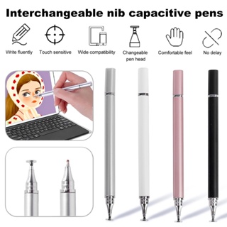 Caneta Stylus BoxWave compatível com o sistema Elo de 15 polegadas (16:9)  EloPOS (caneta Stylus da BoxWave) - Caneta Stylus capacitiva DualTip, ponta  de disco, caneta Stylus capacitiva - prata metálico