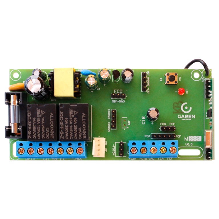 Placa Central Universal para Motores de Portão Acton Ppa Garen Rcg Universal Seg