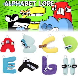 Bonecas de pelúcia Alphabet Lore números 0-9 animais de pelúcia educação  bloco de números