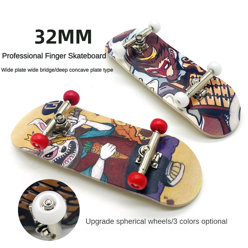 1 Skate De Dedo Finger Skateboard Profissional