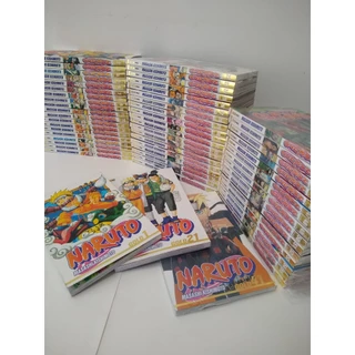 Naruto Gold 1 a 56 - masashi kishimoto - Panini Mangá - Coleção
