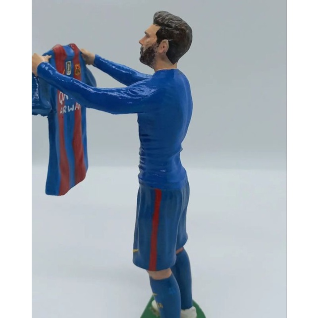 Boneco / Estátua do Messi - Barcelona - 15cm