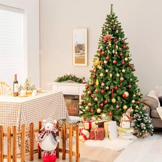 Arvore De Natal G 1,80m Pinheiro Coleção Buzios 834 Galhos