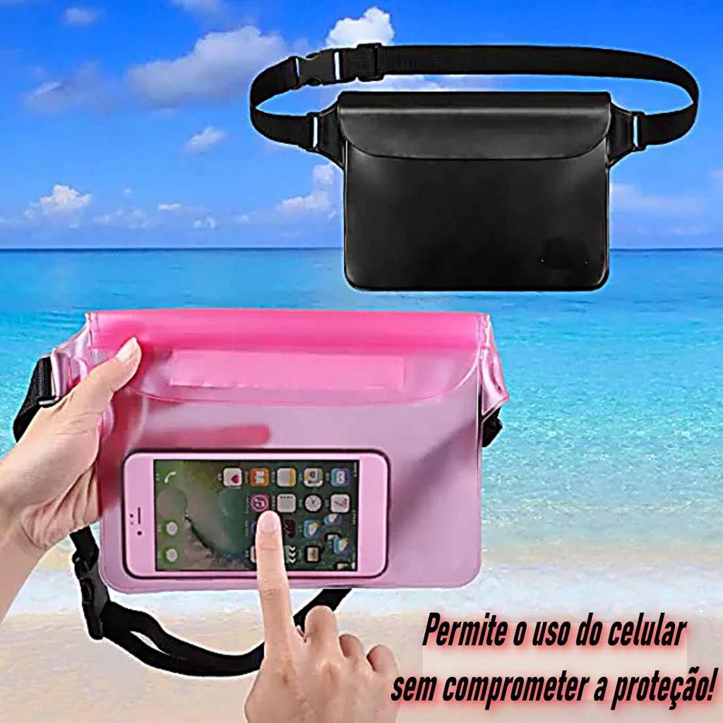Pochete à Prova D’água Bolsa Impermeável Mergulho Motoboy | Shopee Brasil