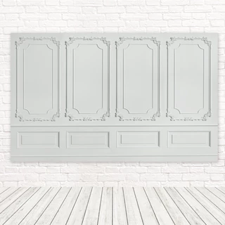 Painel Retangular Tecido Sublimado 3D Boiserie 2,00x1,50 FRT-4989