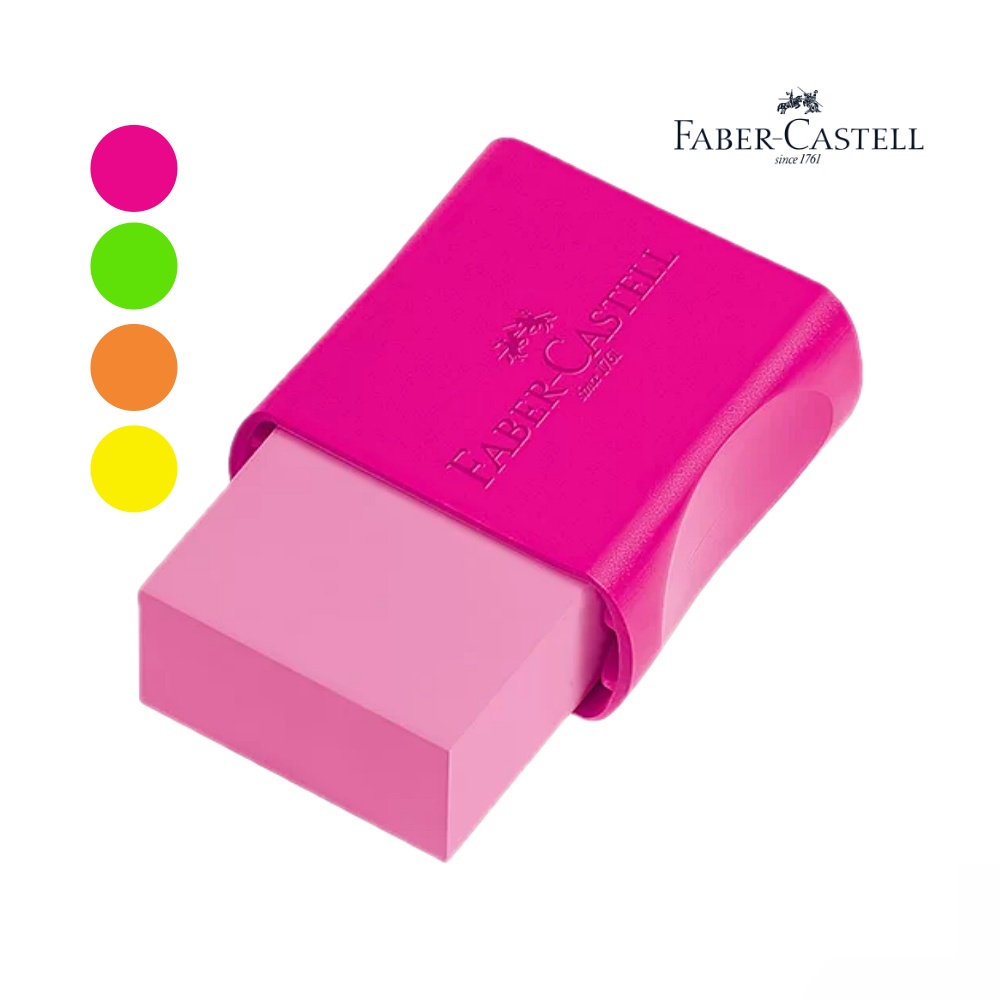 Borracha Faber Castell Fc Max Neon Shopee Brasil