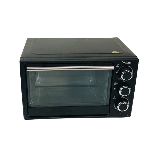 Forno Eletrico Philco PFE17P de 17L com Timer Preto