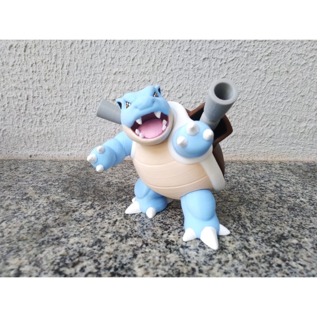 Blastoise Pokemon Impressão 3D