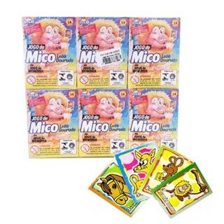 JOGO DO MICO LEAO DOURADO MINI TOYS C/6 REF 128