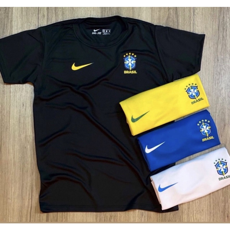 Camiseta Brasil Torcedor Camisa Brasil 2022 Dryfit Unissex Fem Masc Dri Fit  Premium Pronta Entrega - Red Place - Camiseta Feminina - Magazine Luiza