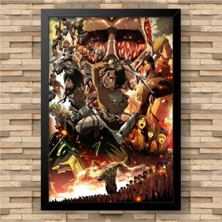 Poster, Quadro Attack on Titan (Shingeki no kyojin) - Titan em