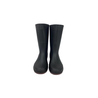 Bota Galocha Country Infantil Calfor Pampeana Preto Fosco Modelo Impermeável