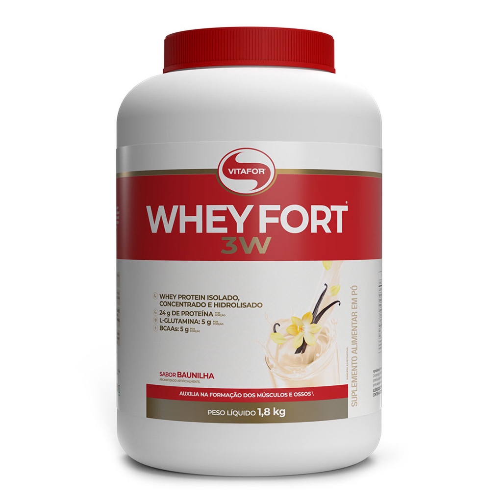 Whey Fort 3W (1,8kg) – Vitafor