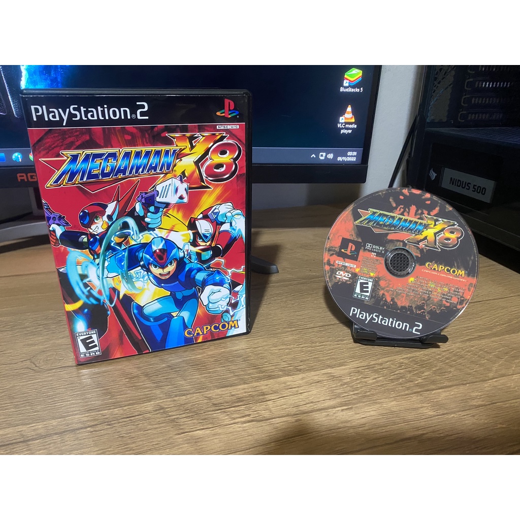 Mega Man X8 Sur PS2 - Jeu Complet PAL - Version Megaman - Capcom - Bon État