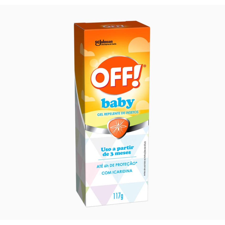 Repelente De Insetos OFF! Baby SC Johnson Gel 117g | Shopee Brasil