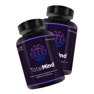 Total Mind Nootrópico 60 Capsulas - Original