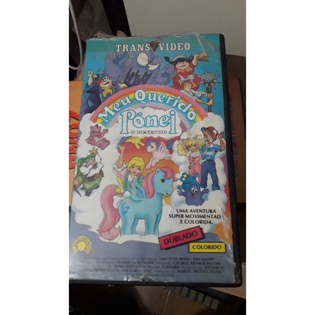 VHS Anime - Meu querido pônei (Meu pequeno pônei) | Shopee Brasil