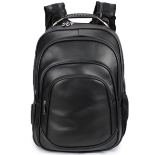 Mochila Masculina Couro Executiva Notebook Impermeável