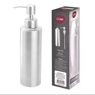 Porta Sabonete Líquido Inox Shampoo Detergente Banheiro Multiuso