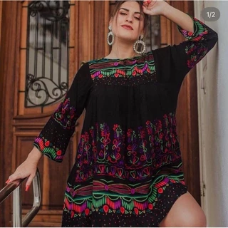 Bata Indiana curta estampada