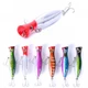 Isca Artificial de Superficie Popper de 13cm e 43g para Traíra Black Bass Dourado Robalo Tucunaré