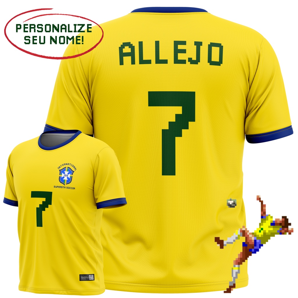 camisa seleção brasileira em Promoção na Shopee Brasil 2024