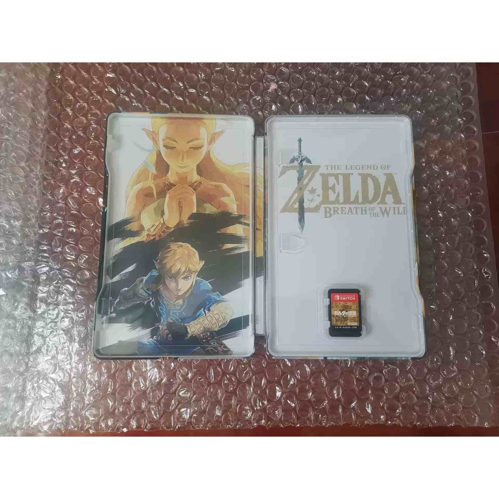 Steelbook Nintendo Switch The Legend of Zelda Breath of the Wild