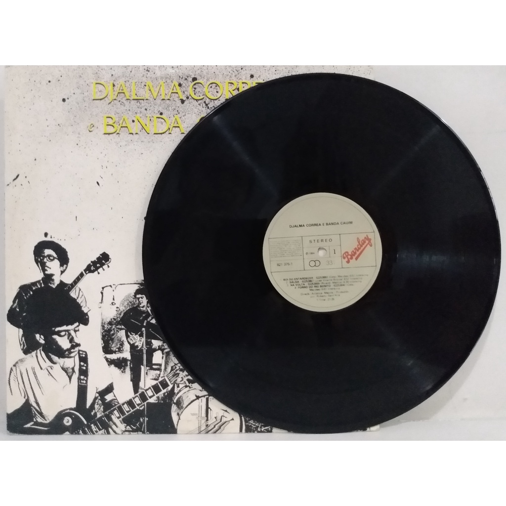 Lp - Djalma Correa & Banda Cauim (Raro) - Jazz Folk - 1984 
