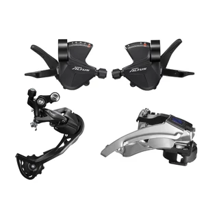 Grupo Kit Alavanca e Câmbios Shimano Altus 27V 3x9 P Cassete