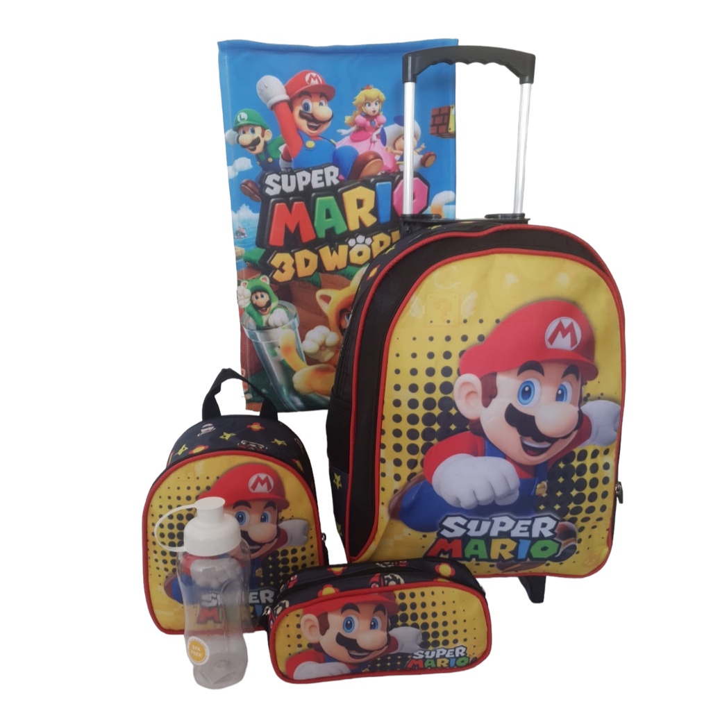 Lancheira Térmica Infantil Escolar Super Mario - LA39433MO