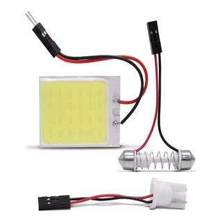 Placa Led Cob 24 Leds Pingo T10 Torpedo 5w 12v Luz Interna
