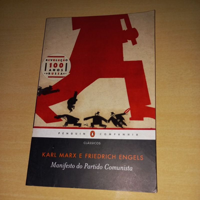 Livro Manifesto Do Partido Comunista Karl Marx E Friedrich Engels Penguin Companhia Edição 5575