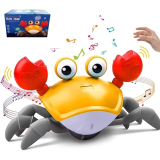 Brinquedo De Caranguejo Elétrico Com Iluminação Automática De Indução-fely Presentes para bebés