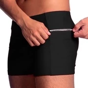 Sunga masculina boxer com bolso e zíper lateral Pé na Roça Cia Country
