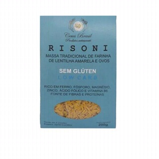 Macarrão sem Glúten Risoni de Lentilha Amarela Ceres 200g