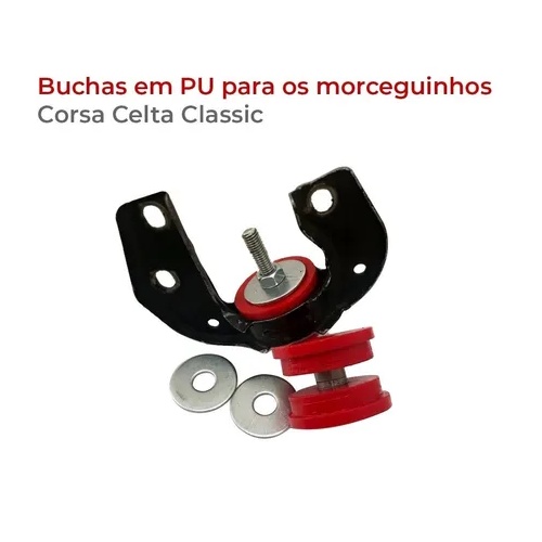 Corsa Celta Classic-buchas Em Pu Para Os Morceguinhos