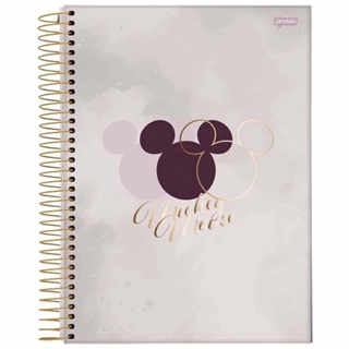 Caderno Universitário Mickey 1 Matéria Jandaia