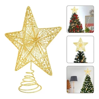 Ponteira Estrela Decoração Enfeite Árvore Natal