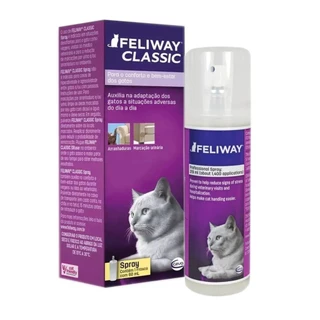 Feliway Classic Spray Com 60ml Adaptação Para Gatos Ceva em Oferta na Shopee