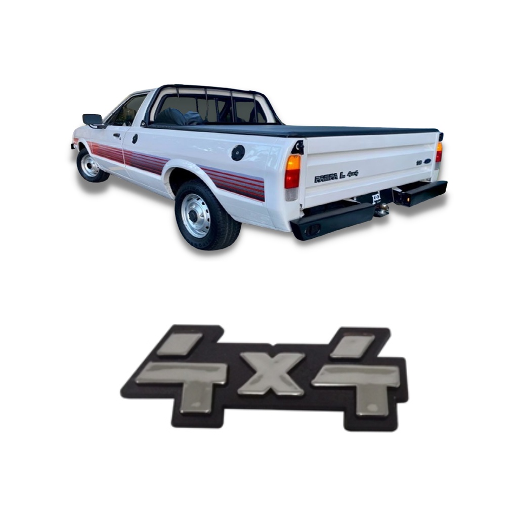 Emblema Letreiro Pampa 4x4 86 à 95 | Shopee Brasil