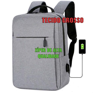 Mochila Notebook Slim Impermeável 15.6 Polegadas Reforçada