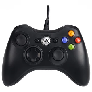 Controle Para Xbox 360 E Pc Com Fio Usb Retrogaming Vinik