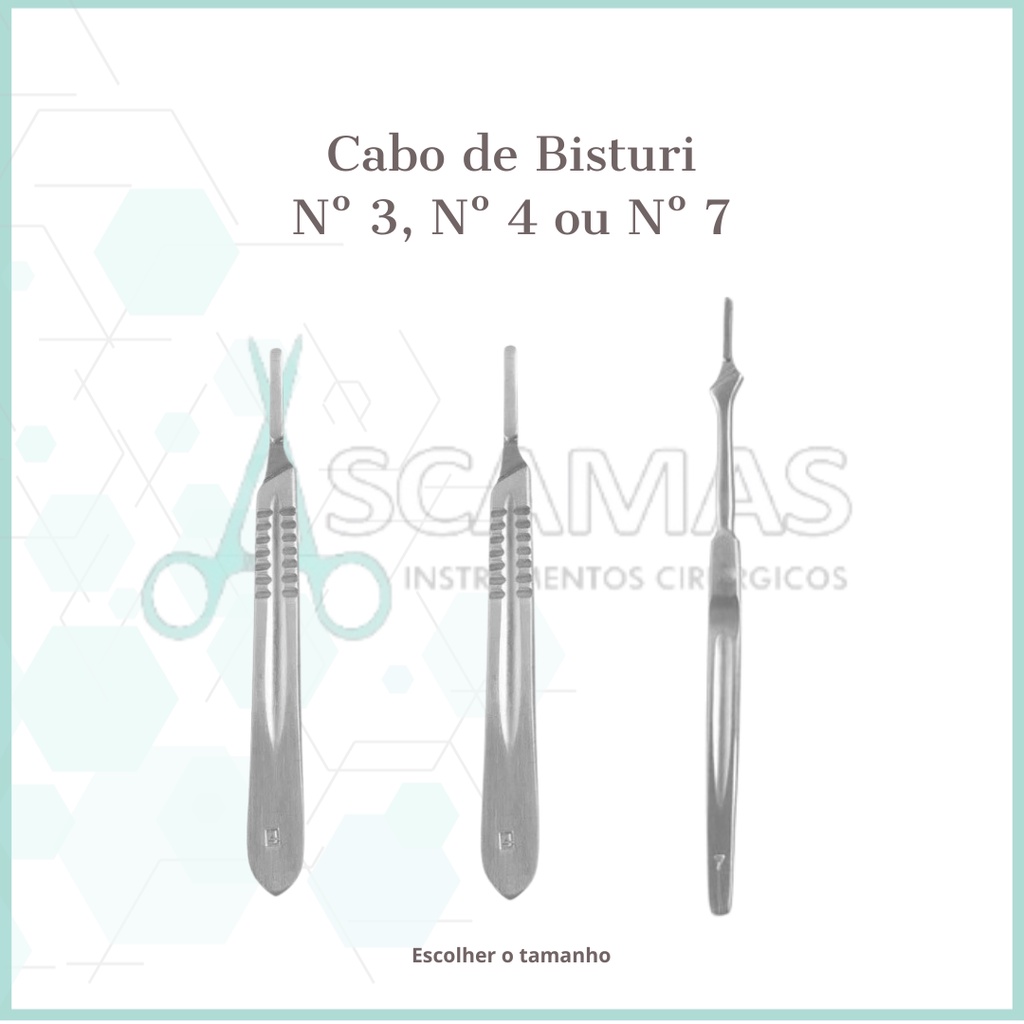 Cabo N° 3 ou N° 4 ou Nº 7