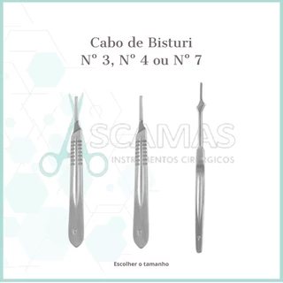 Cabo N° 3 ou N° 4 ou Nº 7