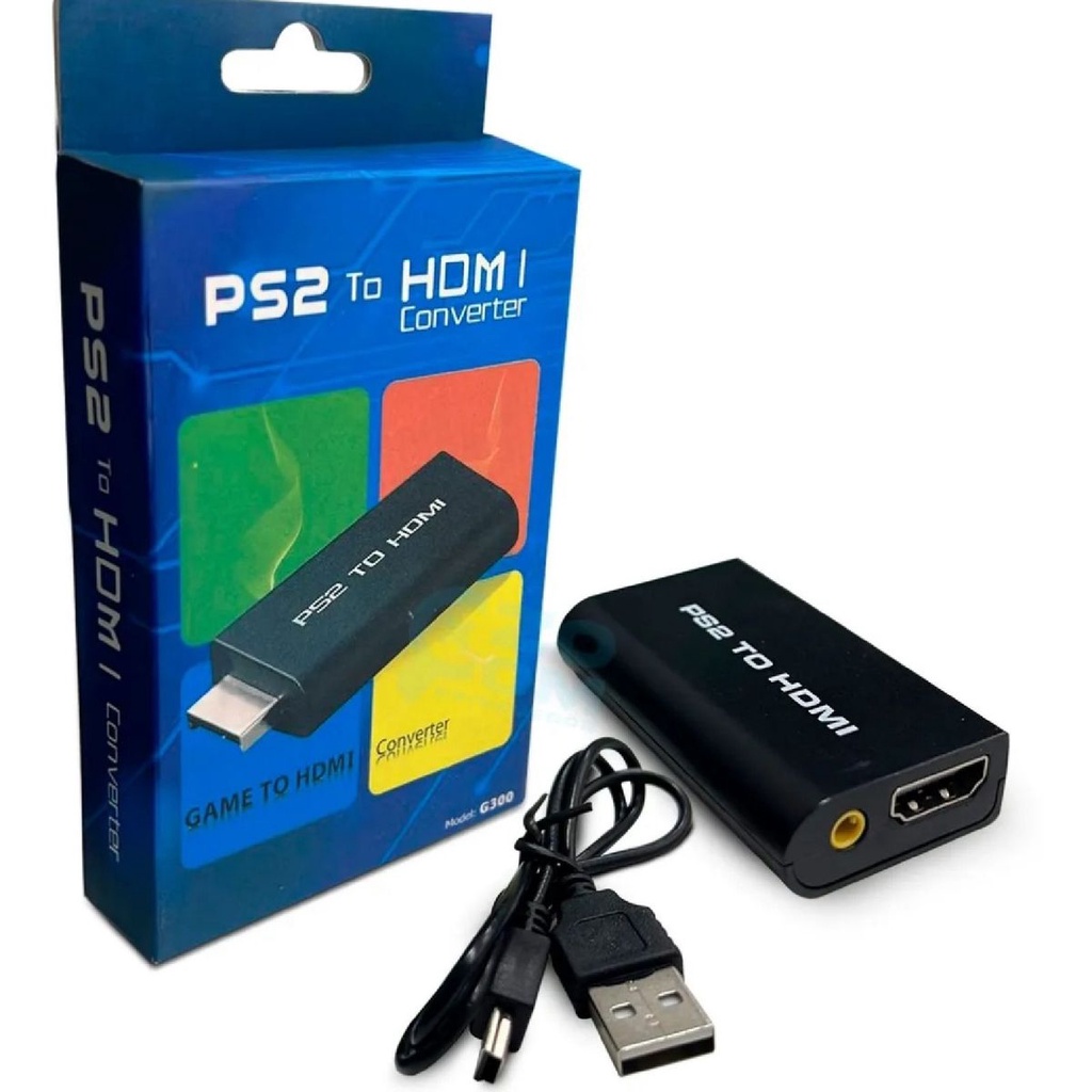 Adaptador Conversor Ps2 Av Para Cabo Hdmi Ps2 To Hdmi Shopee Brasil