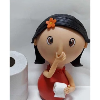 Fedozinho Enfeite Para Banheiro 20cm Decoração