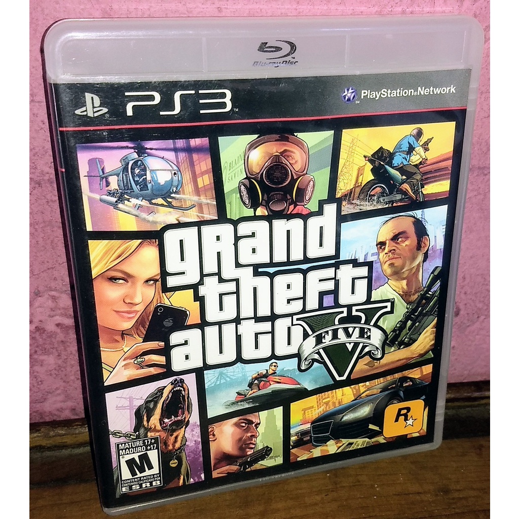 Jogo Grand Theft Auto Gta V - Ps3 em Promoção na Americanas