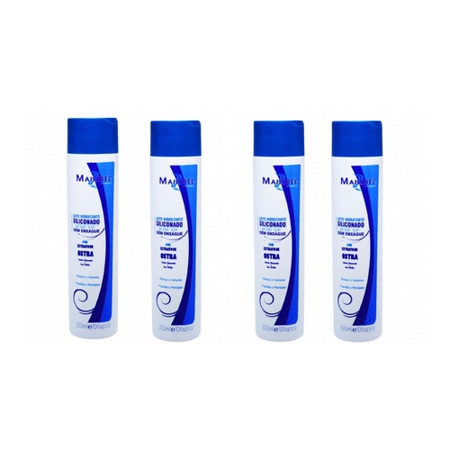 Mairibel - Leite Hidratante Siliconado 300ml com 4 Unidades