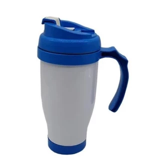 Copo Térmico Polimero Azul Royal P/ Sublimação - 475ml